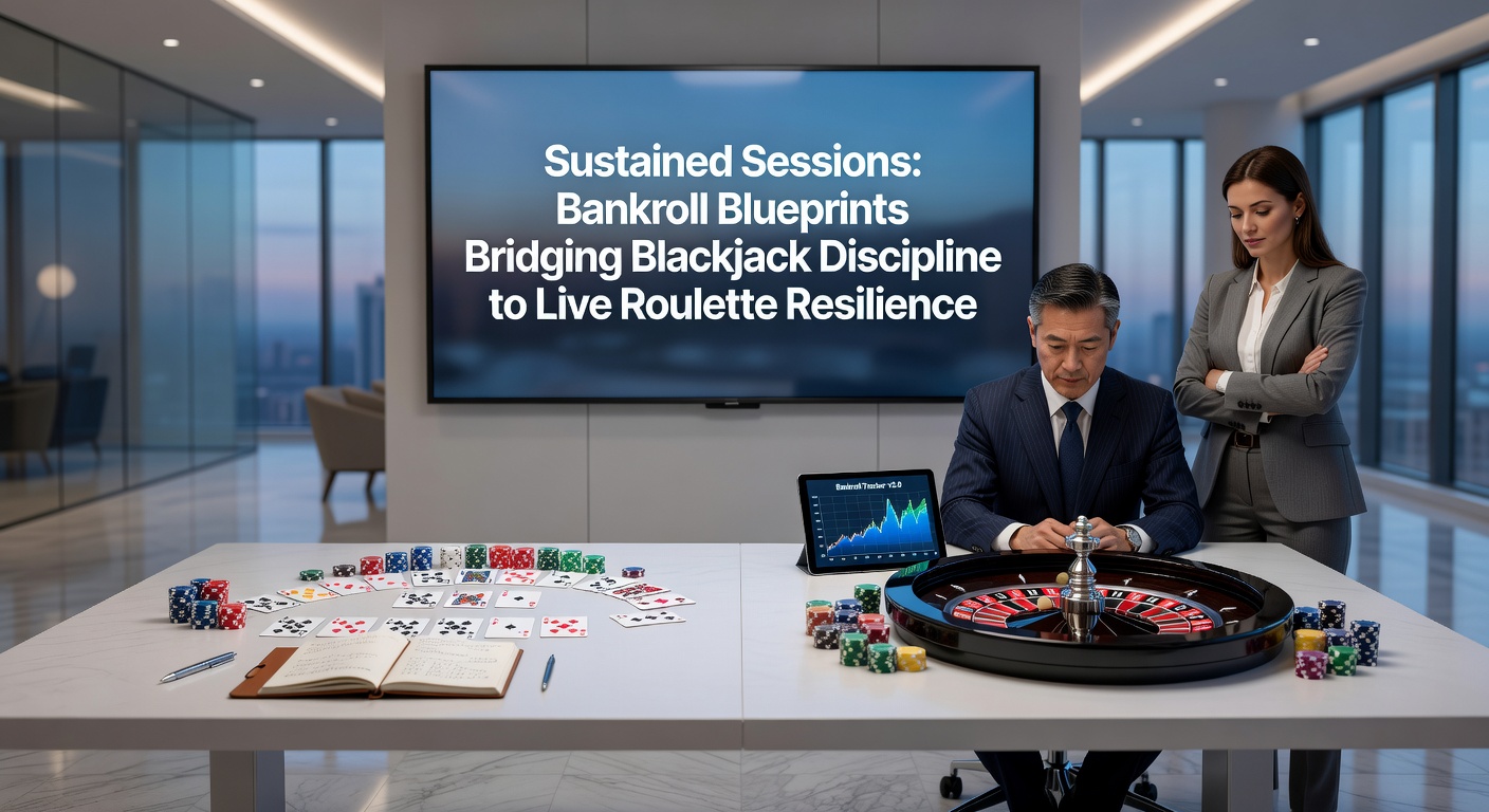 Close-up of a live roulette table with overlaid bankroll management icons, from unit trackers to session timers